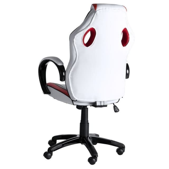 Detalle de Legend Silla Gaming Roja, Blanca y Negra