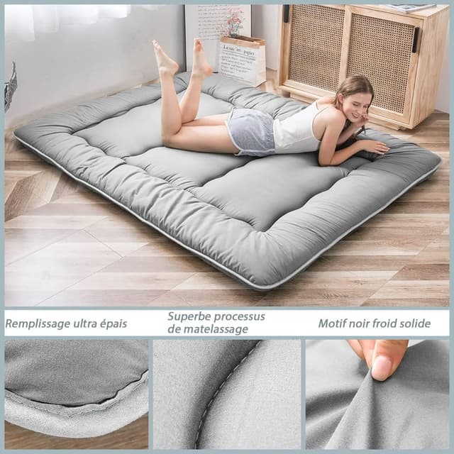 Detalle 2 de MAXYOYO Japanese Floor Futon Mattress King, Foldable