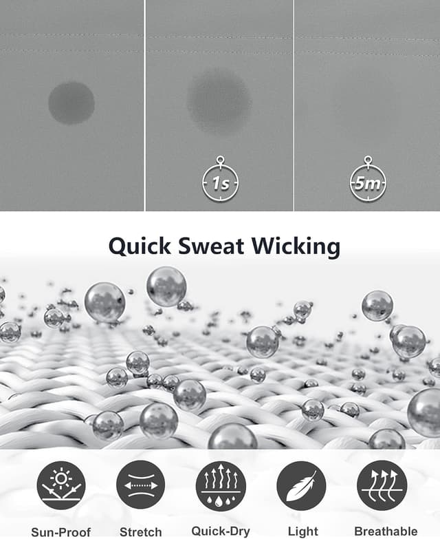 Detalle 2 de 33,000ft Men’s Golf Shorts 9 inch UPF 50+