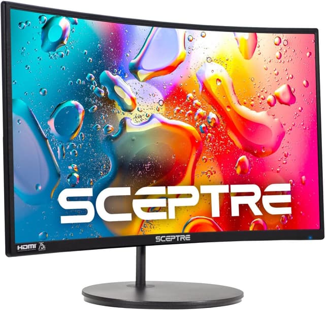 Detalle de Sceptre C248W 24-inch curved 1080p monitor