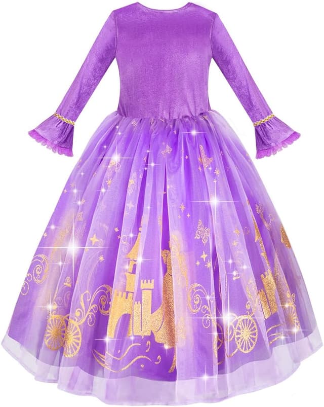 Thumbnail 4 de MELAND Purple Princess Dress Up for Girls