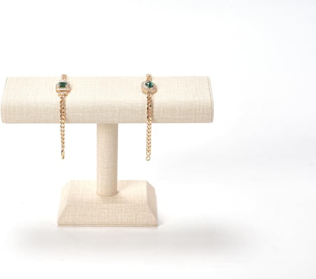 Detalle 2 de Papten Soporte de piel sintética para relojes y joyas