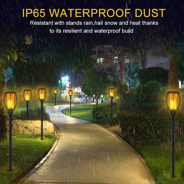 Detalle de Aityvert Solar Torch Lights 43-inch 96LED