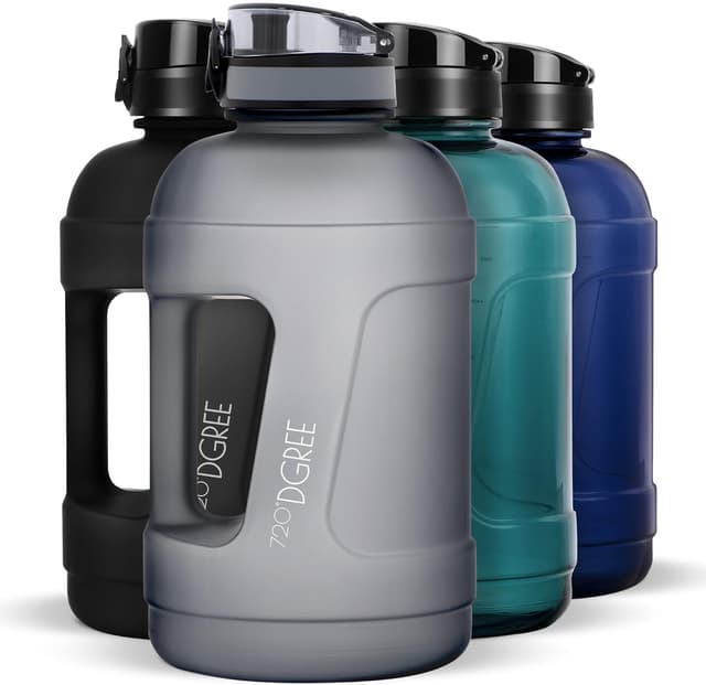 Detalle de 720°DGREE uberBottle Jug 2300 ml avec poignée — gourde XXL anti-fuite, softTouch, sans BPA