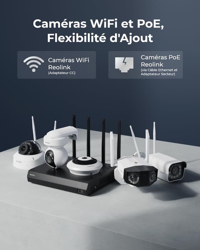 Thumbnail 4 de Reolink RLN12W NVR Wi‑Fi 6 2 To