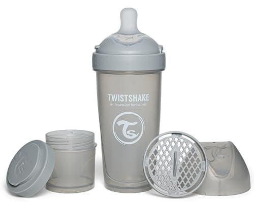Imagen de Twistshake Pro Double 330 ml biberón anticólicos para 4m+ 🍼 en OfertitasTOP