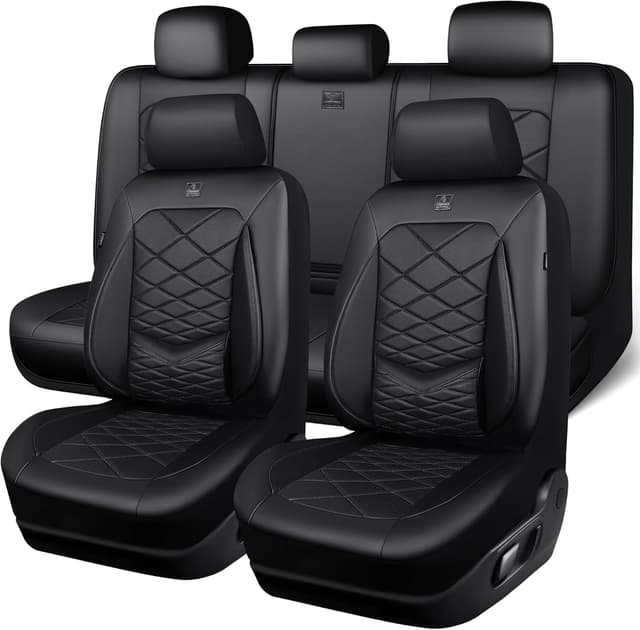 Imagen de CAR PASS Luxury Nappa Leather Seat Covers en OfertitasTOP