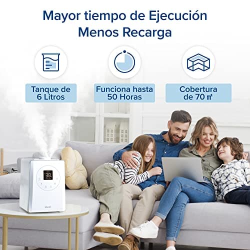 Thumbnail 5 de LEVOIT Top-Fill Humidificador 6L con Aromaterapia 🌿