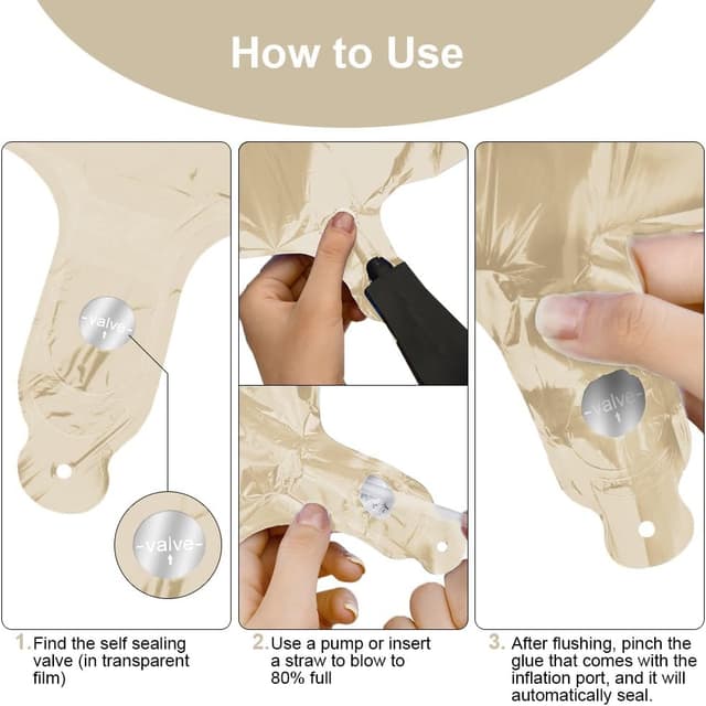 Thumbnail 4 de AOOSU Milk White 40in Number Balloons