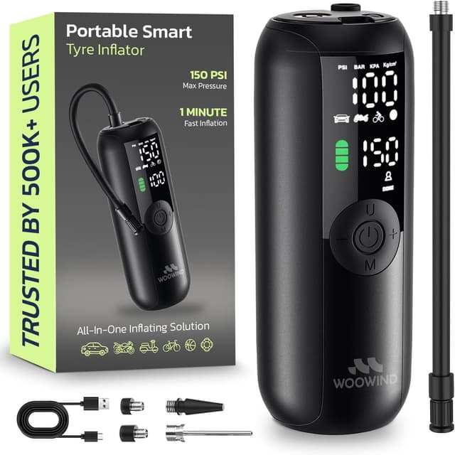 Detalle de Woowind LP1 tyre inflator 150PSI