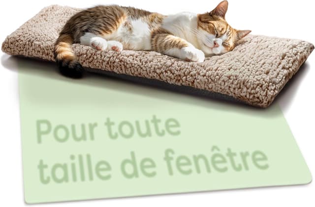 Detalle de Knupis Coussin de Fenetre pour Chat 90x28cm đŸ