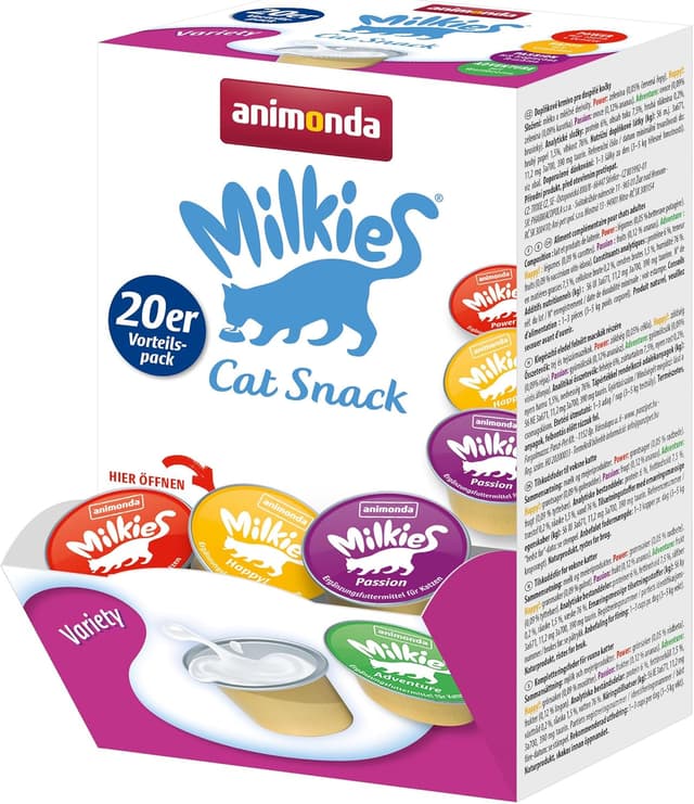 Detalle 2 de animonda Milkies Harmony 12×30g Katzensnack 🐱