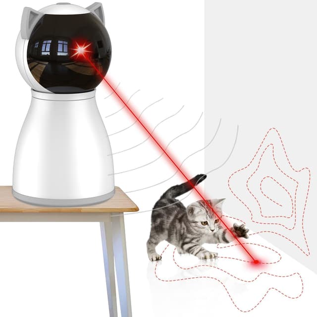 Detalle de YVE LIFE Cat Laser Toy 1200mAh Motion‑Activated