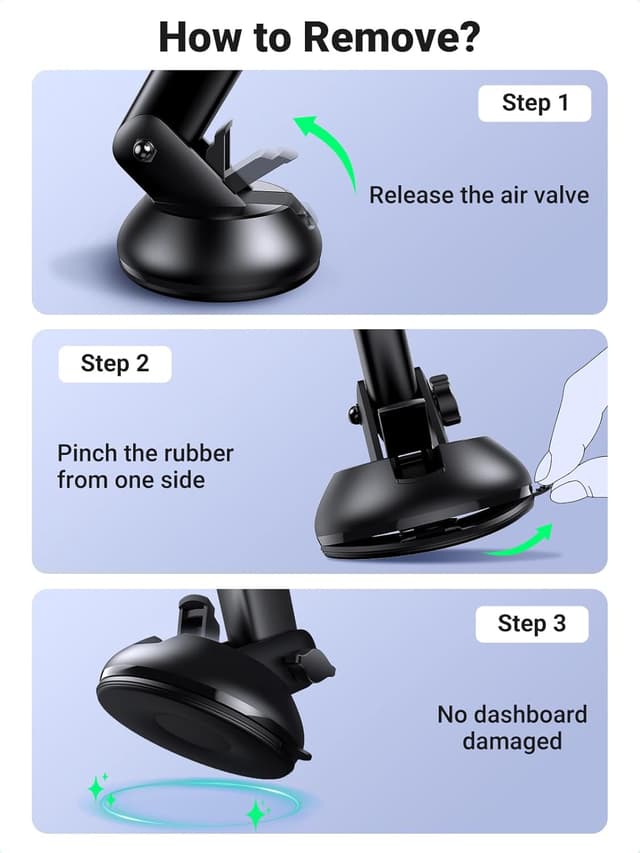 Thumbnail 5 de UGREEN Car Phone Holder Windscreen Mount