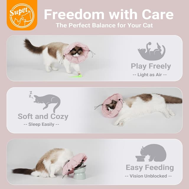 Thumbnail 1 de Supet Soft Cat Cone Collar S