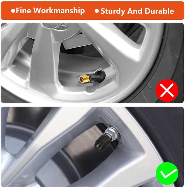 Thumbnail 4 de SENZEAL Ventilkappen Bullet 5er