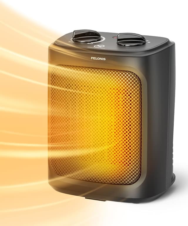Detalle de Pelonis 2 In 1 Mini Fan Heater 2000W