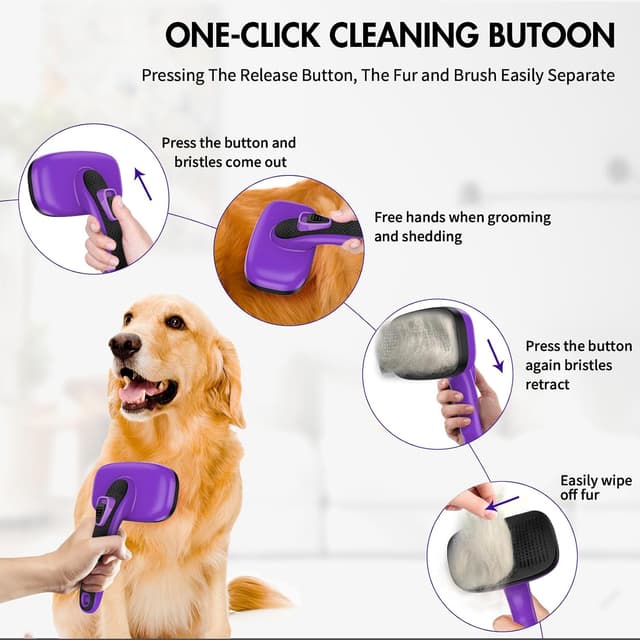 Thumbnail 2 de YOYUPETA 3-in-1 Dog Brush Kit