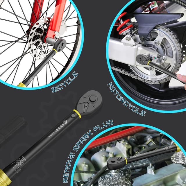 Thumbnail 6 de ANPUDS 3/8 Zoll Drehmomentschlüssel 5-60 Nm