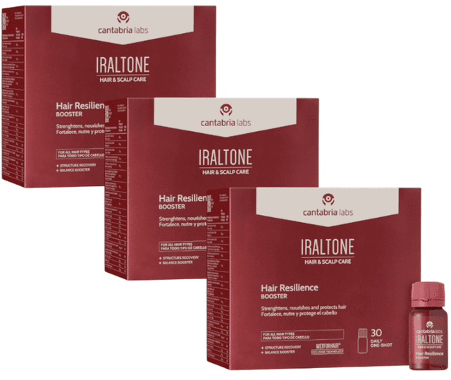 Detalle de Cantabria Labs Iraltone Hair Resilience Booster 3x30