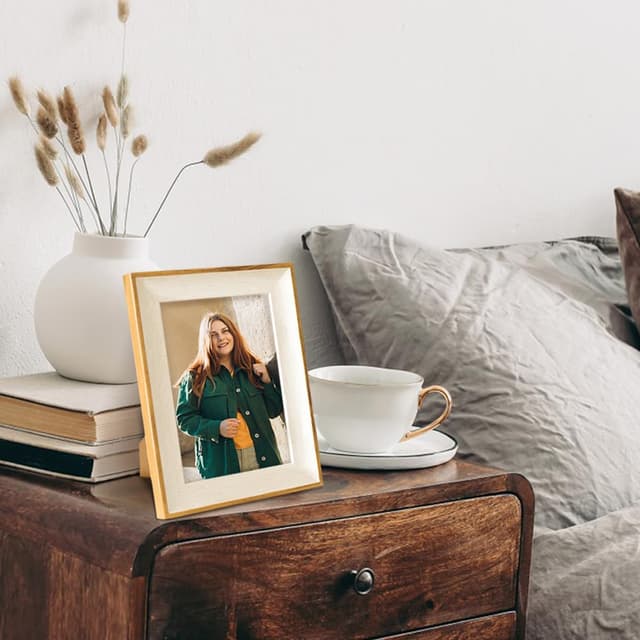 Detalle 2 de 8x6 Photo Frame Picture Frames with Plexiglass Wall & Desktop Display (XK00501)