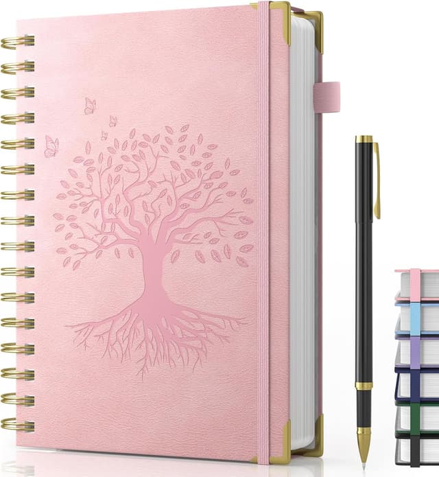 Detalle de Smarpau A5 notebook, 240 pages spiral