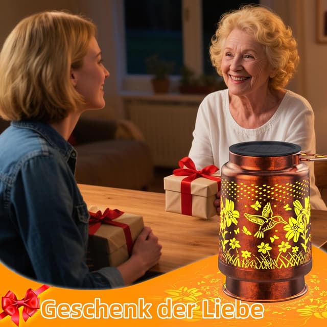 Detalle de KagoLing Solar garden lights, 2 pack