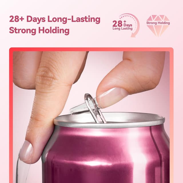 Detalle 2 de Makartt Nail Glue Extra Strong (HEMA-Free) – semi-solid air-dry press-on and nail tip glue, 10ml