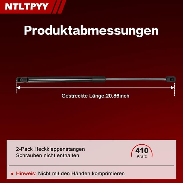 Thumbnail 2 de Gasdruckfeder Heckklappe Audi A3 2 Stück