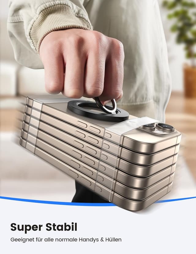 Thumbnail 5 de Lamicall MagSafe Metallring Aufkleber 4er-Pack