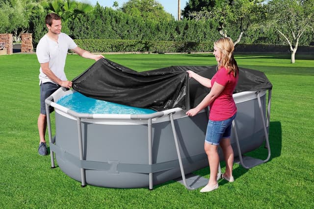 Thumbnail 1 de Bestway Cobertor de Invierno para Piscinas Ovaladas 305x184 cm