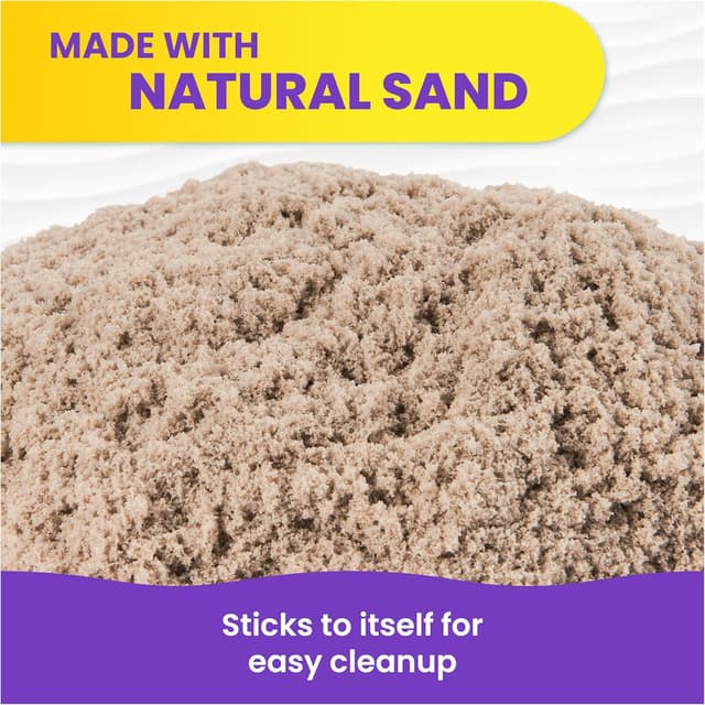 Detalle 2 de Kinetic Sand Original Mouldable Sand, 906 g