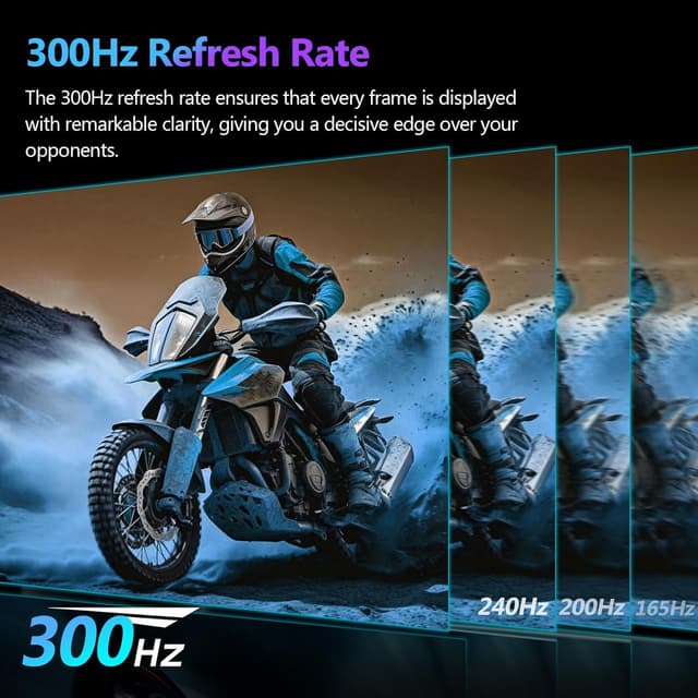 Detalle 2 de Z-Edge 27" Curved Gaming Monitor 300Hz