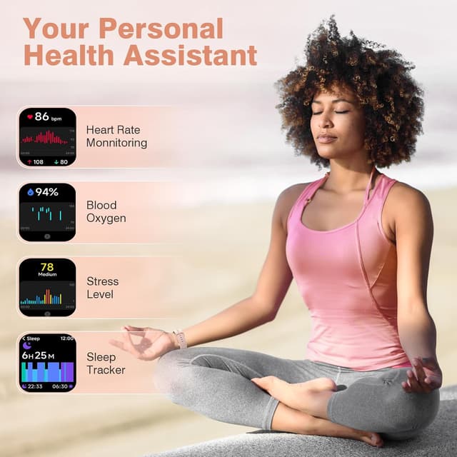 Detalle 2 de Smart Watch 1.8" Fitness Tracker with Alexa