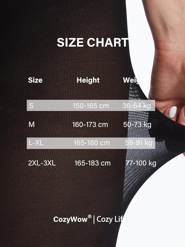 Thumbnail 4 de CozyWow Collants 80D couleur unie