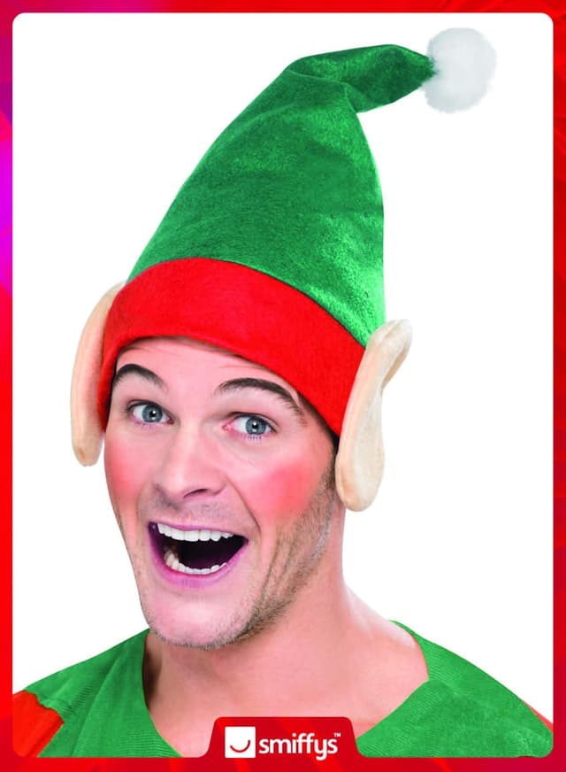 Thumbnail 4 de Smiffys Elfenhut vert avec oreilles đ§â