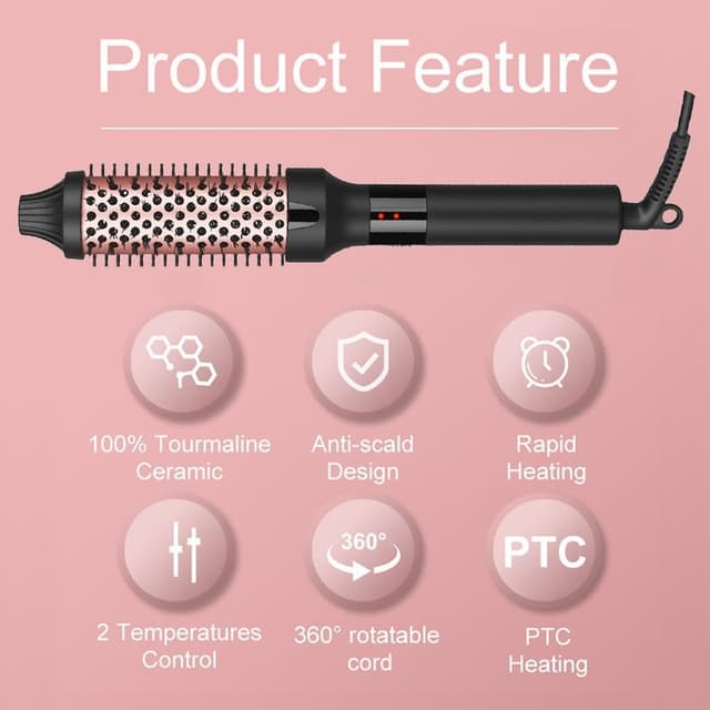 Imagen de UNOBEY 32mm Thermal Curling Brush en OfertitasTOP