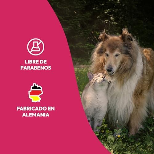 Detalle 2 de Petsly Spray Antipulgas para Perros y Gatos de 500 ml con geraniol (no mancha) antiparasitario para hogar