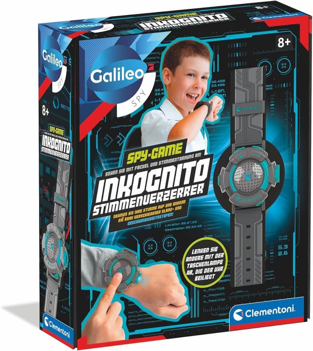 Detalle de Spy Inkognito Spionage-Uhr 59435 von Galileo