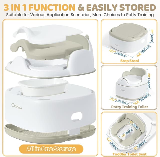 Thumbnail 1 de Orzbow Orinal Multifuncional Infantil