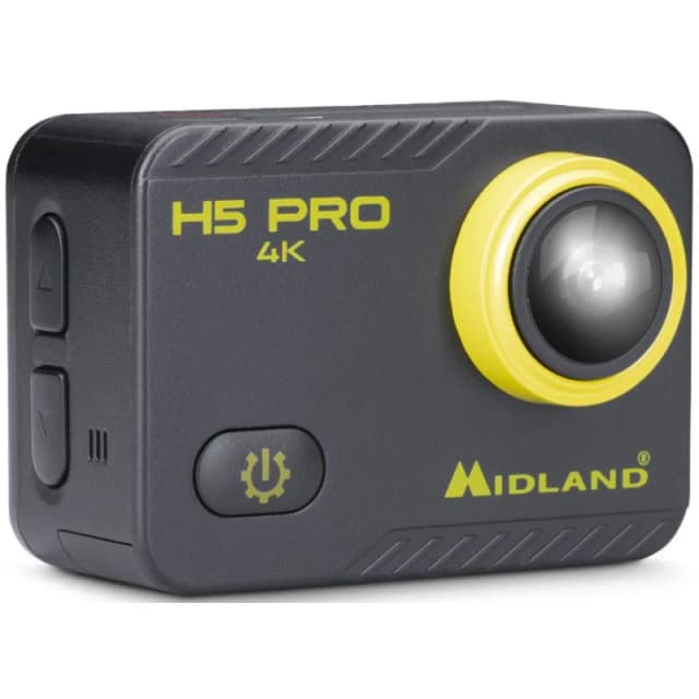 Detalle de Midland H5 Pro Cámara deportiva 4K Wi‑Fi negra