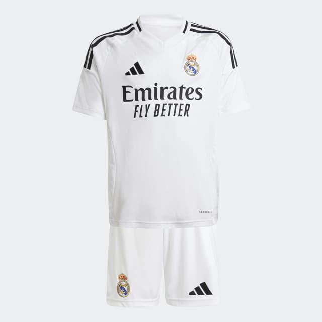 Detalle de adidas Conjunto niños Real Madrid 24/25 primera equipación
