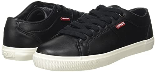 Thumbnail 9 de Levi's Woods W. Zapatillas Deportivas Mujer en Negro 🖤