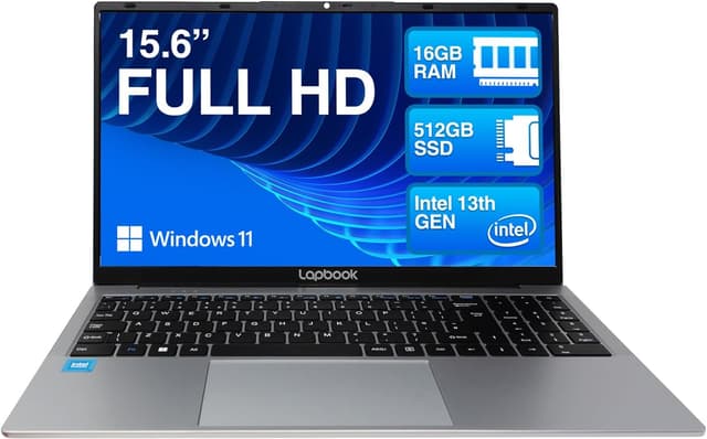 Detalle de 15.6 Full HD laptop 16GB RAM 512GB SSD