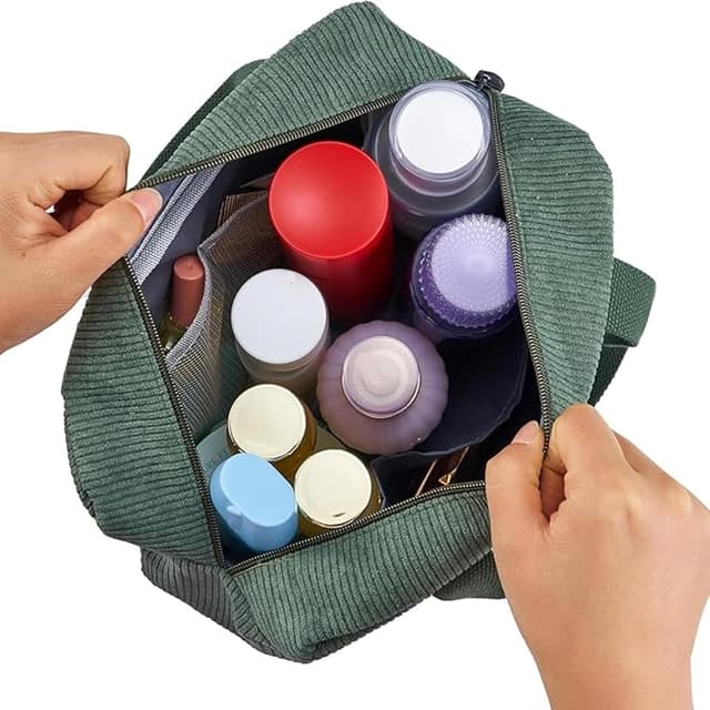 Detalle de Jiliyote Cord Kosmetiktasche 30 cm