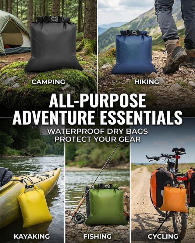 Thumbnail 5 de Victoper Waterproof Dry Bag Set 8 pcs 12L–1.5L