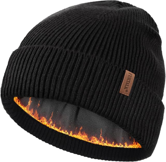 Detalle de FURTALK Fleece Lined Beanie