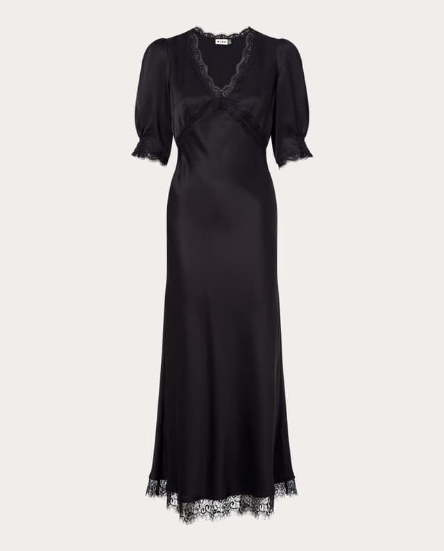 Imagen de Rixo Annina vestido largo escote V 🎀 en OfertitasTOP