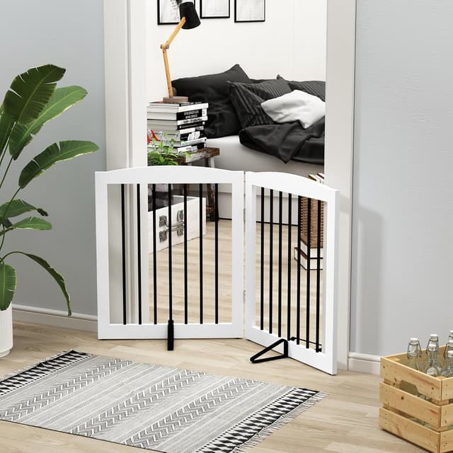 Thumbnail 6 de HOLTICO HunderAbsperrgitter Türgitter 2 Paneelen