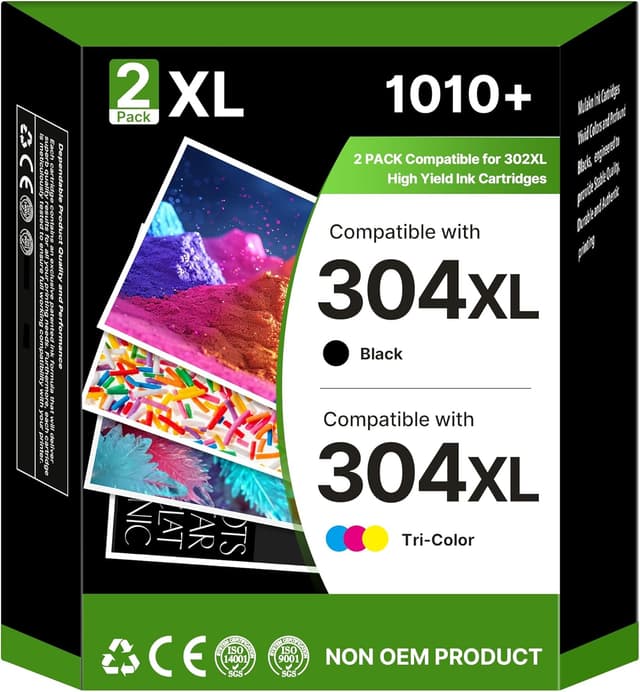Detalle de 304XL Ink Cartridges Multipack 2-Pack 🖨